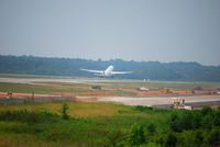 N271AY @ KCLT - Lift off - by Connor Shepard