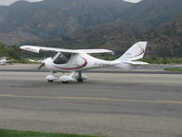 N156CT @ SZP - 2007 Flight Design CTSW, Rotax 912ULS 100 Hp, taxi to Rwy 22 - by Doug Robertson