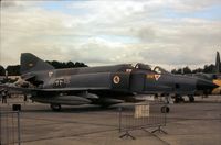 35 12 @ GREENHAM - RF-4E Phantom of AKG-51 on display at the 1981 Intnl Air Tattoo at RAF Greenham Common. - by Peter Nicholson