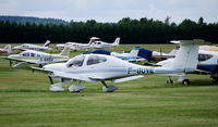 F-GUVE @ EGLM - DIAMOND DA 40D at White Waltham - by moxy