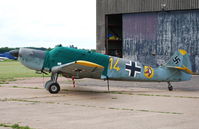 G-ETME @ EGLM - Nord 1002 Pingouin II masquerading as a BF108 - by moxy