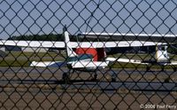 N42267 @ HEF - Sitting still as the airtraffic picks up for the day - by Paul Perry