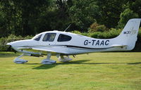 G-TAAC @ EGLD - Cirrus SR20 at Denham - by moxy