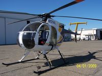 N131AL @ FAT - Sitting at Rodger's Helicopters in Fresno CA - by Jacob Roy