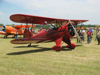 N17445 @ KBVO - National Biplane Expo Grand Finale - by Patrick Flynn