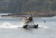 C-FJFQ @ CYWH - Harbour Air DHC-2 - by Andy Graf-VAP