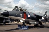 XZ451 @ GREENHAM - Sea Harrier FRS.1 of 899 Squadron at the 1981 Intnl Air Tattoo at RAF Greenham Common. - by Peter Nicholson