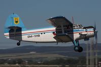 OM-VHB @ LZPP - Aeroklub Dubnica Nad Vahom  Antonov An-2P  cn 1G238-54 - by Delta Kilo