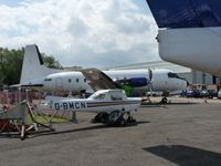 N748D @ EGMC - Stored at Southend - by Andy Parsons