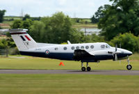 ZK451 @ EGWC - RAF 3FTS / 45(R) Sqn King Air B200 displaying at the Cosford Air Show - by Chris Hall