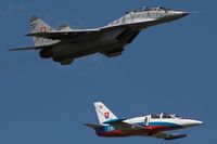 1303 @ LZPP - Slovak Air Force  overflight L-39 & MiG-29UB - by Delta Kilo