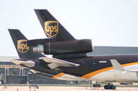 N293UP @ DFW - On the UPS ramp at DFW - by Zane Adams