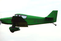 G-BAEE @ EGTB - Visitor to 2009 AeroExpo at Wycombe Air Park - by Terry Fletcher