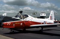 XW404 @ GREENHAM - Jet Provost T.5A of 1 Flying Training School on display at the 1981 Intnl Air Tattoo at RAF Greenham Common. - by Peter Nicholson