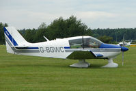 G-BGWC @ EGTB - Visitor to 2009 AeroExpo at Wycombe Air Park - by Terry Fletcher