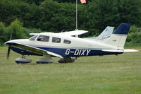G-DIXY @ EGTB - Visitor to 2009 AeroExpo at Wycombe Air Park - by Terry Fletcher
