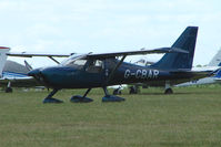 G-CBAR @ EGTB - Visitor to 2009 AeroExpo at Wycombe Air Park - by Terry Fletcher