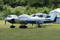 G-CDAK @ EGTB - Visitor to 2009 AeroExpo at Wycombe Air Park - by Terry Fletcher