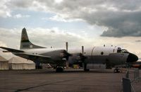 161122 @ GREENHAM - P-3C Orion of Squadron VX-1 Air Test and Evaluation Squadron from NAS Patuxent River, Maryland on display at the 1981 Intnl Air Tattoo at RAF Greenham Common. - by Peter Nicholson