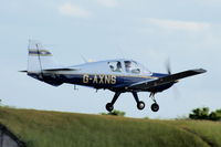G-AXNS @ EGWC - visitor from Gamston at the Cosford Air Show - by Chris Hall
