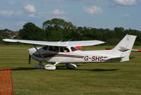 G-SHSP @ EGWC - visitor from Sleap at the Cosford Air Show - by Chris Hall