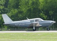 N7245P @ DTN - Taking off from Downtown Shreveport. - by paulp