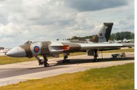 XH558 @ EGVA - Another view of the Vulcan Display Team's aircraft at the 1991 Intnl Air Tattoo at RAF Fairford. - by Peter Nicholson