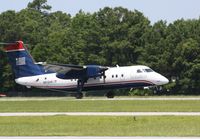 N912HA @ KHXD - DHC-8-100