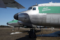 C-GPSH @ CYHY - Buffalo Airways DC4 - by Yakfreak - VAP