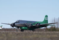 C-FBAJ @ CYHY - Buffalo Airways DC4 - by Yakfreak - VAP