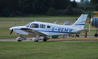 G-BEMW @ EGLM - Piper PA28-181 at White Waltham - by moxy