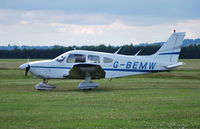 G-BEMW @ EGLM - PA-28-181 at White Waltham - by moxy