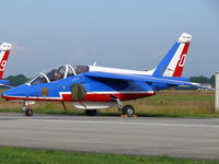 E158 @ EHVK - Dassault/Dornier Alpha Jet E F-TERF/0/158 French Air Force, Patrouille de France - by Alex Smit