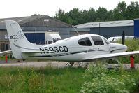 N593CD @ EGBJ - Cirrus SR22 at Staverton - by Terry Fletcher