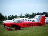 G-CEZV @ EGTB - Zenair CH601? visiting Aero Expo - by Simon Palmer