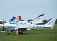 G-NGLS @ EGTB - Dynamic WT9 visiting Aero Expo - by Simon Palmer