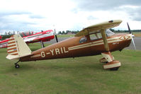 G-YRIL @ EGSX - Based Luscombe 8E at North Weald on 2009 Air Britain Fly-in Day 1 - by Terry Fletcher