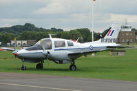 N181WW @ EGSX - Beagle B.206 at North Weald on 2009 Air Britain Fly-in Day 1 - by Terry Fletcher