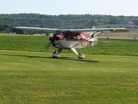 N2923P @ 2D7 - Father's Day fly-in at Beach City, Ohio - by Bob Simmermon