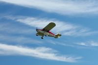 N2923P @ 2D7 - Departing 28 at the Beach City, Ohio Father's Day fly-in. - by Bob Simmermon