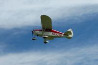 N2923P @ 2D7 - Departing the Beach City, Ohio Father's Day fly-in. - by Bob Simmermon