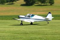 N3334K @ 2D7 - Departing 28 at the Beach City, Ohio Father's Day fly-in. - by Bob Simmermon