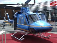 N44438 @ LFPB - Bell 412EP of Conquistador Helo Services at the Aerosalon 2009, Paris