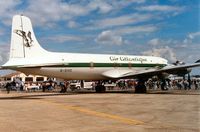 G-SIXC @ EGVA - DC-6B of Air Atlantique was a visitor to the 1991 Intnl Air Tattoo at RAF Fairford. - by Peter Nicholson