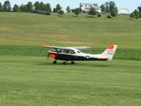 N64408 @ 2D7 - Arriving at the Father's Day fly-in; Beach City, Ohio. - by Bob Simmermon