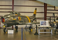 51-13371 @ KBDL - Spit and polish - Korean War veteran at the New England Air Museum. - by Daniel L. Berek