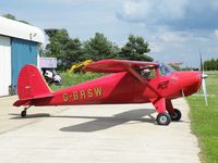 G-BRSW @ EGCL - Silvaire - by Simon Palmer