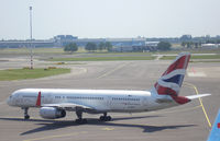 G-BPEK @ EHAM - Schiphol , departure , Open Skies - British Airways to JFK - by Henk Geerlings