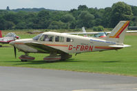 G-FBRN @ EGBS - Piper at Shobdon on the Day of the 2009 LAA Regional Strut Fly-in - by Terry Fletcher