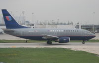 N923UA @ KORD - United Shuttle KORD - Taxiway Mike, for the old RWY 27L - by Mark Kalfas